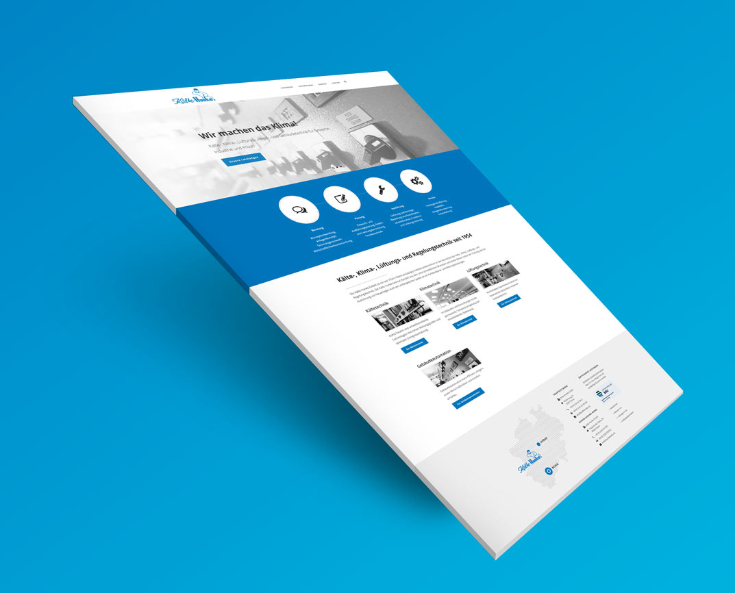 Referenz-Website Kältetechnik Referenz-Website Kältetechnik
